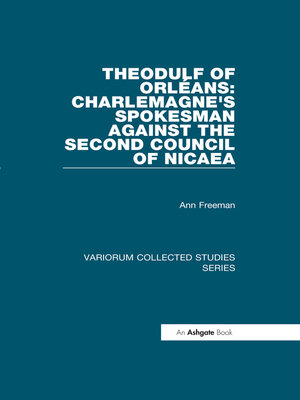 cover image of Theodulf of Orléans